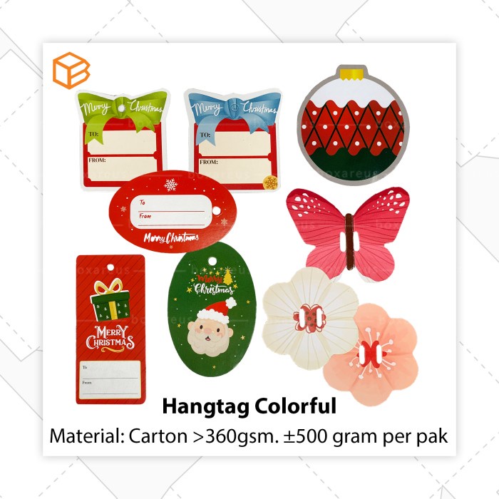 

pintar- Hangtag Kraft / Hang Tag / Label Harga / Label Baju - HTK