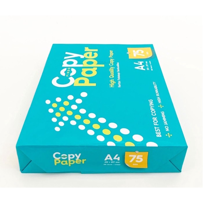 

pintar- Kertas HVS A4 Copy Paper 75gsm 210 x 297 mm