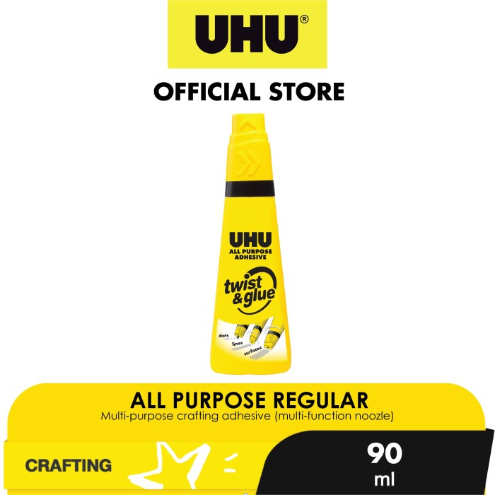 

pintar- UHU All Purpose Twist & Glue 90 ml