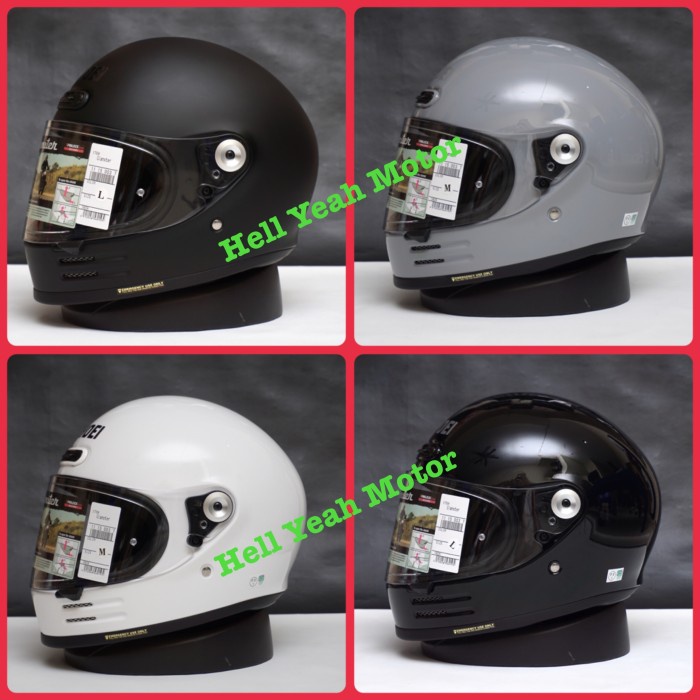 Shoei Glamster 1:1 Grey White Black Doff/Glossy Not X14 Rx7X Pista X15