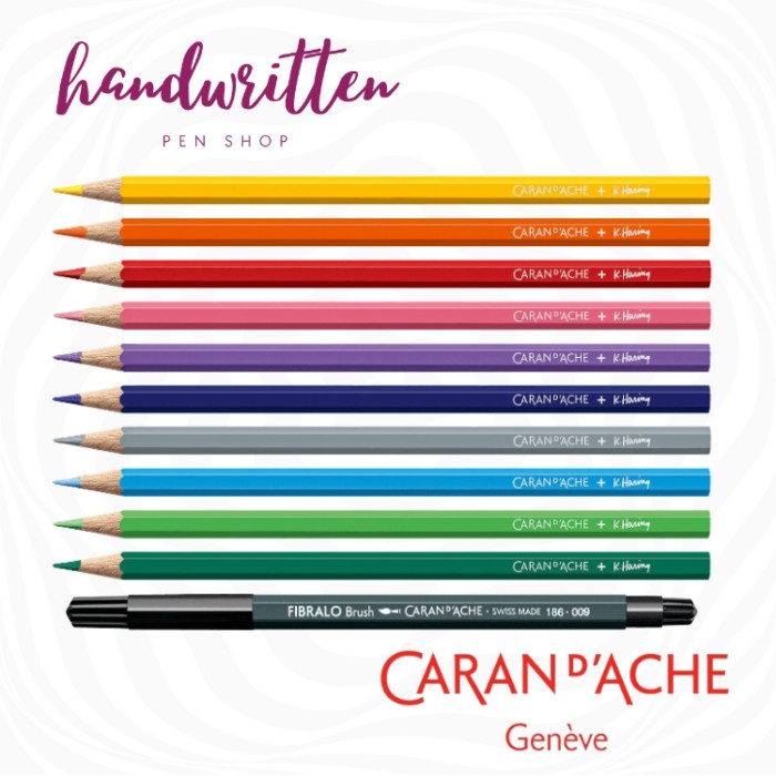 

KEITH HARING + CARAN DACHE WATER SOLUBLE COLOR PENCIL SET