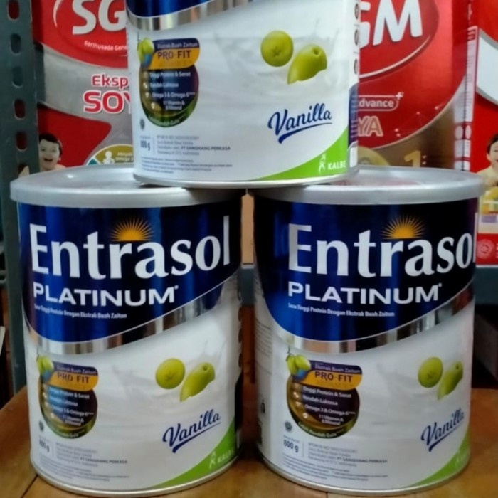 

BARANG TERLARIS Entrasol senior/platinum 800gr