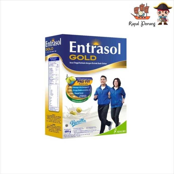 

BARANG TERLARIS Entrasol Gold 600 gram Vanila