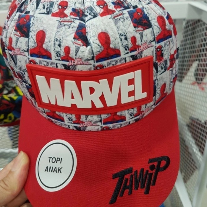 TOPI ANAK SPIDERMAN WEB ORIGINAL MARVEL NEVADA AVENGER AG