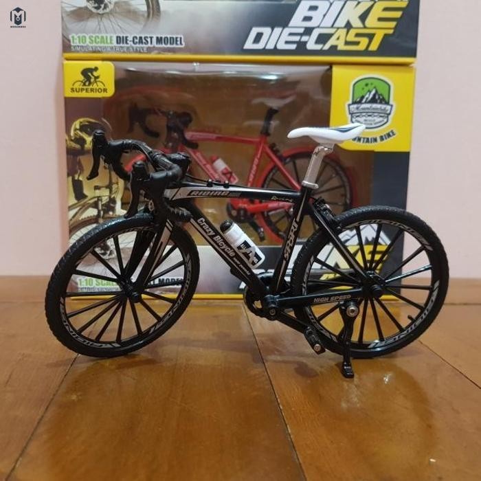 Mainan Diecast Sepeda Balap Roadbike - Diecast Sepeda Balap Sport