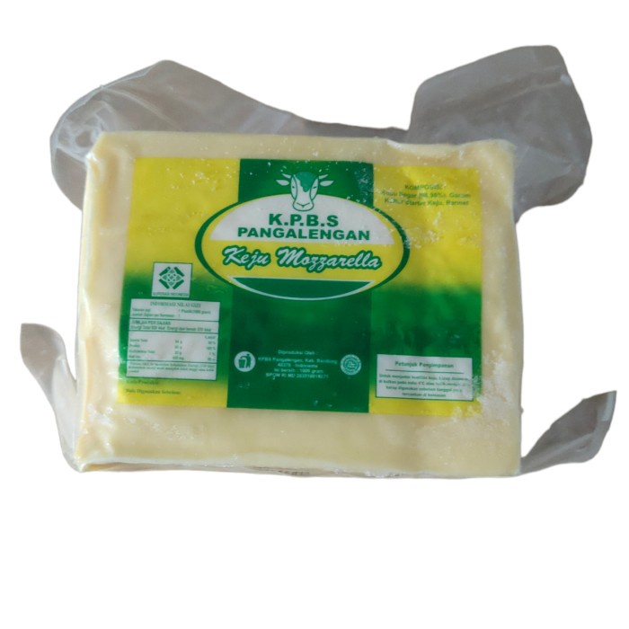

Promo Keju Mozarella Kpbs Pangalengan 1Kg Ready
