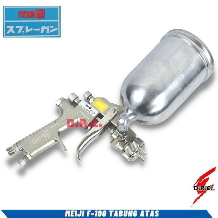 Sped Cet Meiji F100 / Spraygun Meiji F100 Tabung Atas ORIGINAL