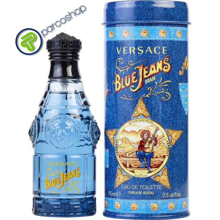 PARFUM ORIGINAL 100% VERSACE BLUE JEANS FOR MEN PRIA AWET