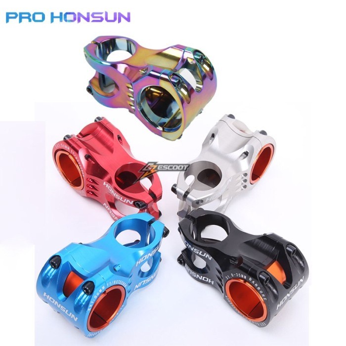 Stem MTB HONSUN Short 40mm untuk Sepeda MTB/Sepeda Lipat/ Fiido Q1S Q1