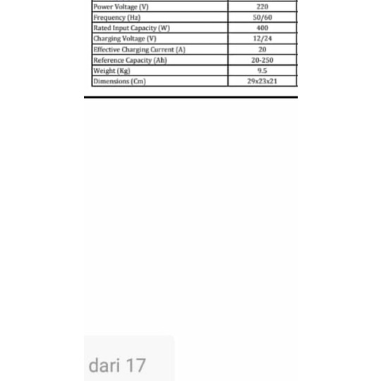 BATTERY CHARGER CB-30 - CAS AKI 30A RHINO - CHANGER AKI 30A