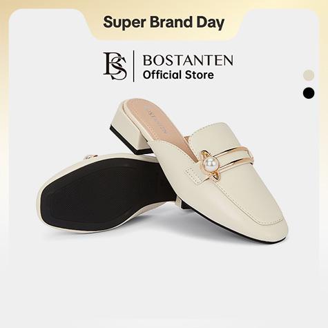 Bostanten Sepatu Hak Tahu Sepatu Mules Flatshoes Heels