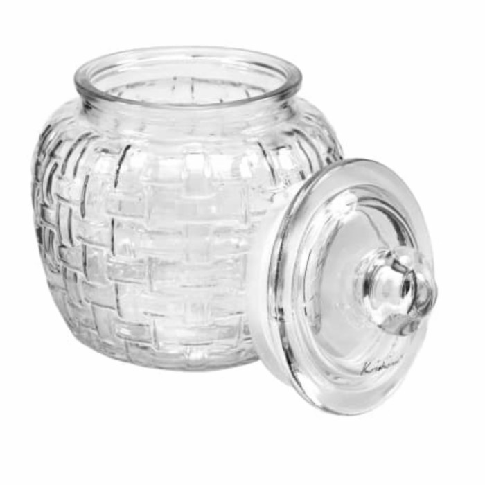 

DISKON Krishome Stoples Toples Kaca Kue Snack Makanan Ringan 650 Ml VH951