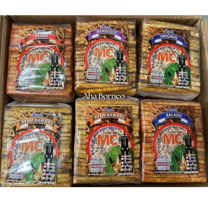 

..... Snack Stik Talas Asen Pontianak Kalimantan Barat / Stik Keladi Original Balado Pedas / Keripik