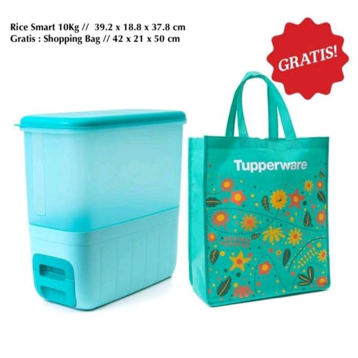 READY STOK RICE SMART 10KG TOSCA TUPPERWARE - FREE TAS BELANJA - ORIGINAL