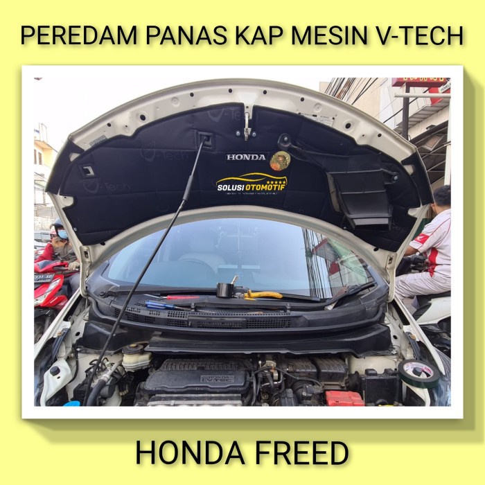 Limited Honda Freed 2009-2012 Peredam Panas Kap Mesin Aksesoris Mobil Vtech