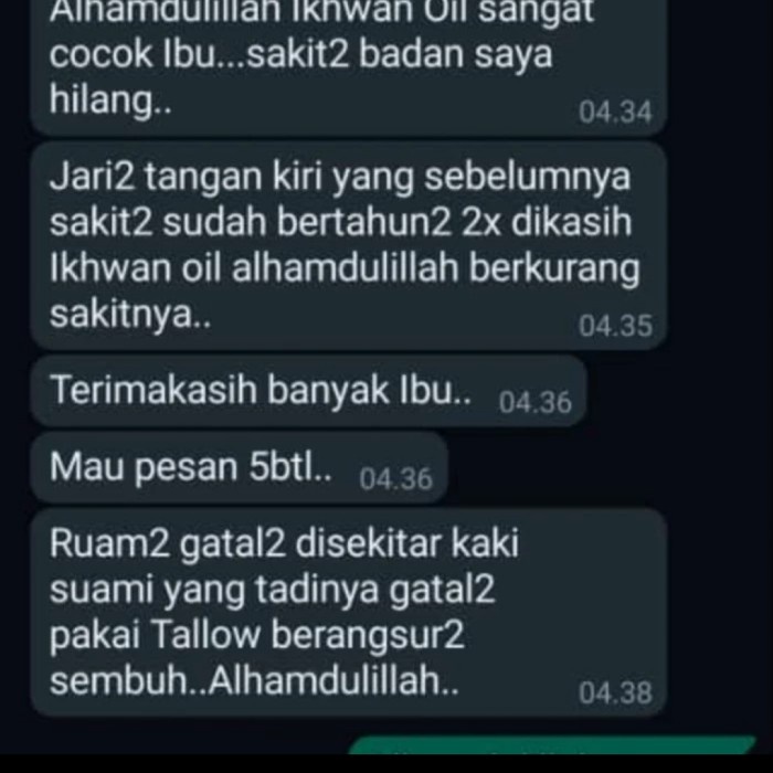 Ready- Ikhwan Healing Oil Magnesium Oil Spray Magnesium Oil