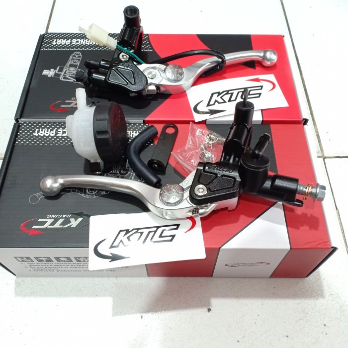 MASTER REM SET KTC RACING TREK AXIAL KANAN KIRI BEAT SCOOPY VARIO 110/ MASTER REM TREK KANAN DAN