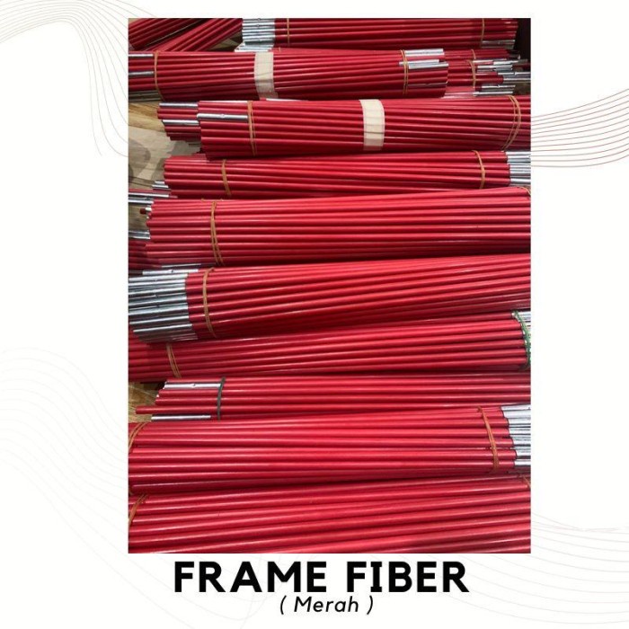 Best- frame tenda fiber kerangka tenda camping 1 set lonjor panjang