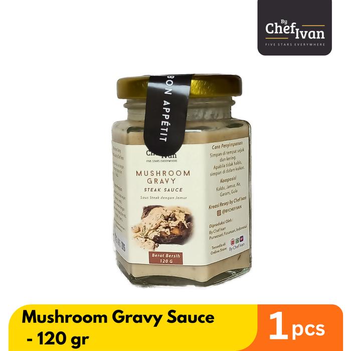

BS880 Saos Steak Saus Mushroom Gravy Bumbu Masak Sehat Non MSG Instan Sauce PROMO