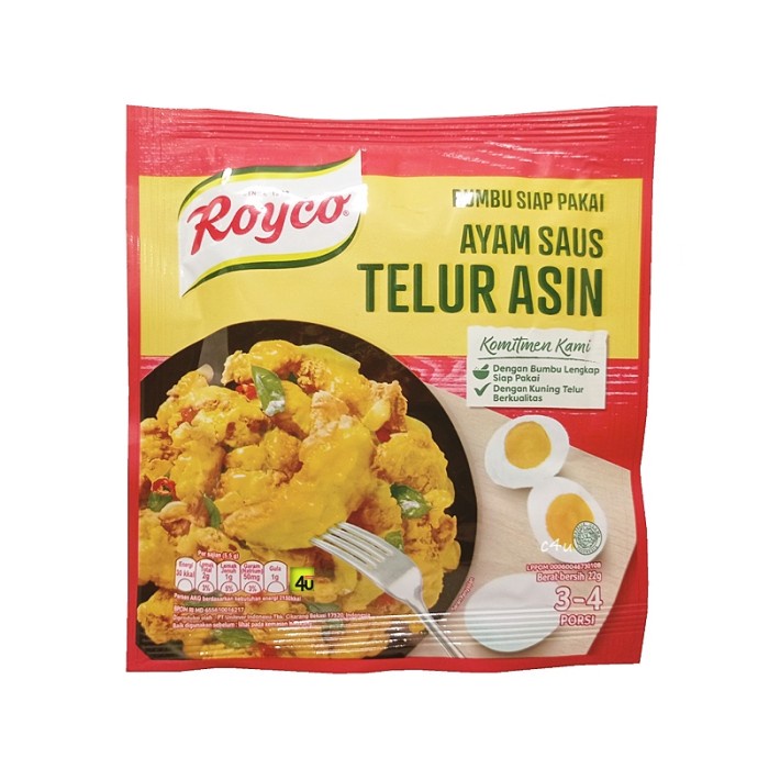 AL880 ROYCO - Bumbu Instan Ayam Saus Telur Asin - 22 gr SALTED EGG SALE