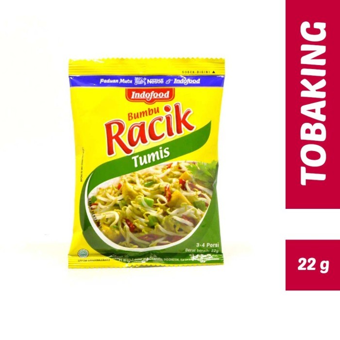 

FU350 Bumbu Racik Tumis 22gr Indofood Instan CUCI GUDANG