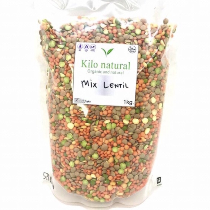 

Lezat- MIX LENTILS 1 KG / LENTIL 4 IN 1 1KG