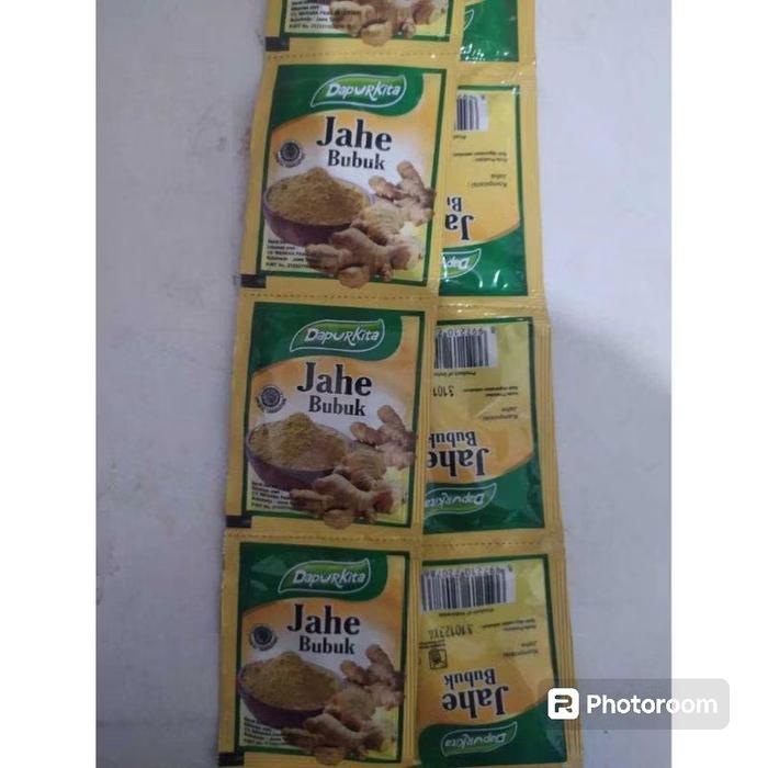 

UP752 Bumbu Dasar Jahe Bubuk Dapurkita 12 Sachet - Rempah Instan - Bahan Masakan Spices Powder