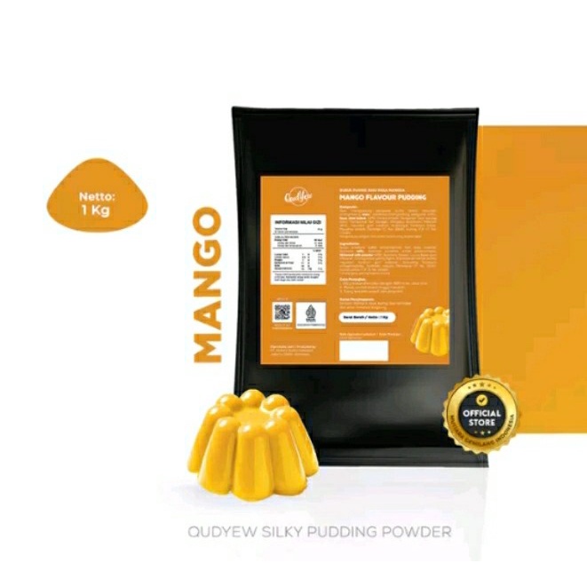 

Lezat- Comefood Mango Silky Puding 1 kg / Come Food Mangga Pudding Powder