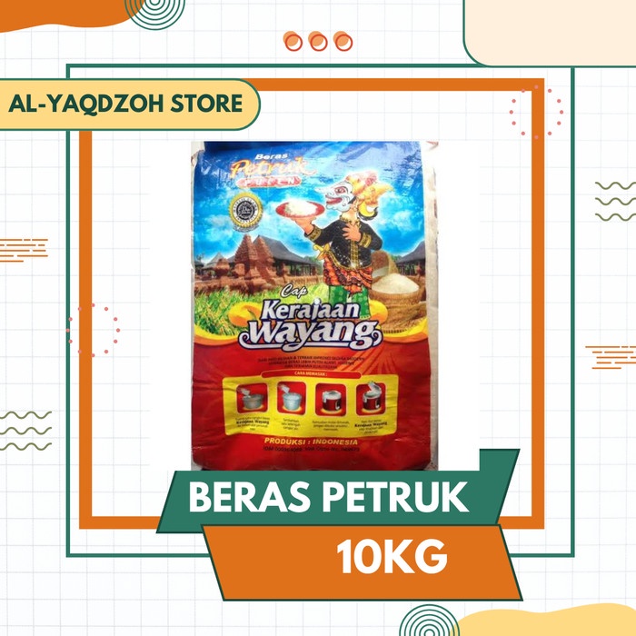 

Lezat- Beras Petruk Pulen + wangi 10 kg