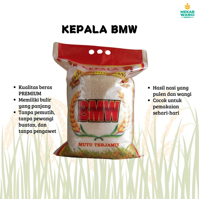 

Lezat- BERAS KEPALA BMW 5KG