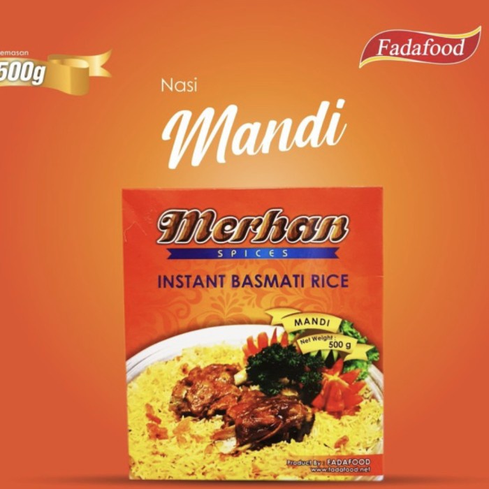 

Lezat- MERHAN Paket Nasi Mandhi Mandi Beras Basmati Bumbu Kering Mandy Prakti