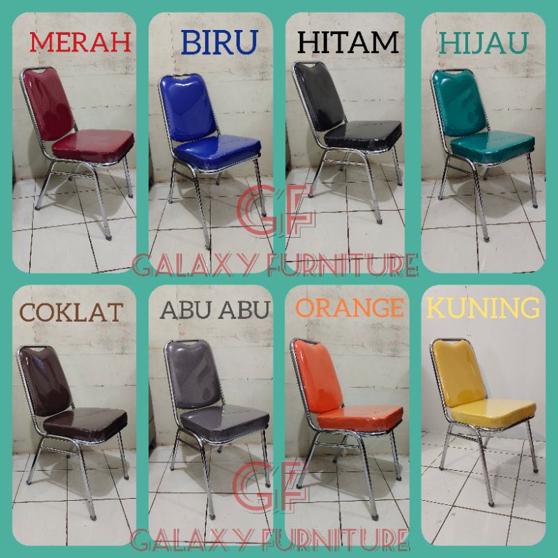 kursi Futura/kursi susun murah/kursi aula/kursi tamu/kursi belajar/kursi sekolah/kursi kuliah *