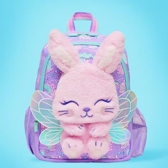 tas smiggle blast off bunny backpack