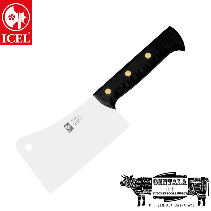 PREMIUM Pisau ICEL Cleaver Knife 18cm, Pemotong Daging dan Tulang
