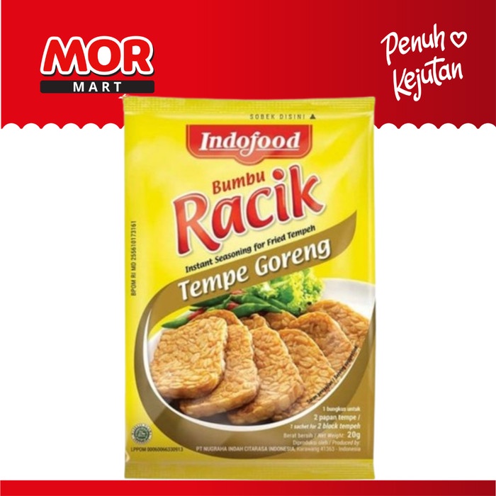 

SR460 RACIK Bumbu Marinasi Tempe Goreng Instan 20g PROMO