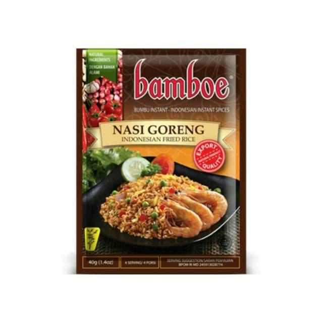 

JJ636 Bamboe Nasi Goreng / Bumbu Instan 40 g PROMO