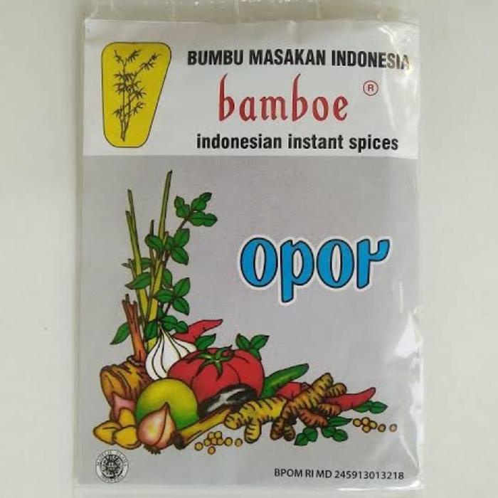 

ZA575 BUMBU INSTAN MASAKAN INDONESIA BAMBOE - OPOR - KEMASAN EKONOMIS SALE