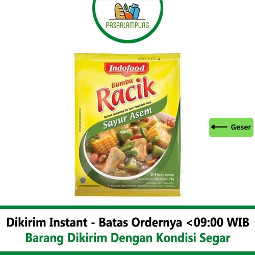 

RS475 BUMBU RACIK INSTAN SAYUR ASEM PASAR LAMPUNG STOK TERBATAS