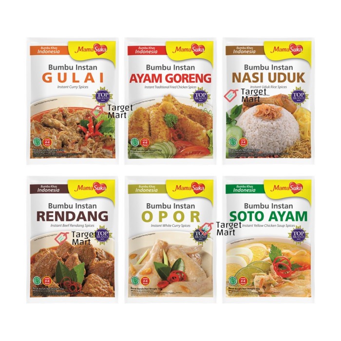 

HG246 Mamasuka Bumbu Masak Instan Khas Indonesia Berbagai Varian Pilih Rasa BIG SALE