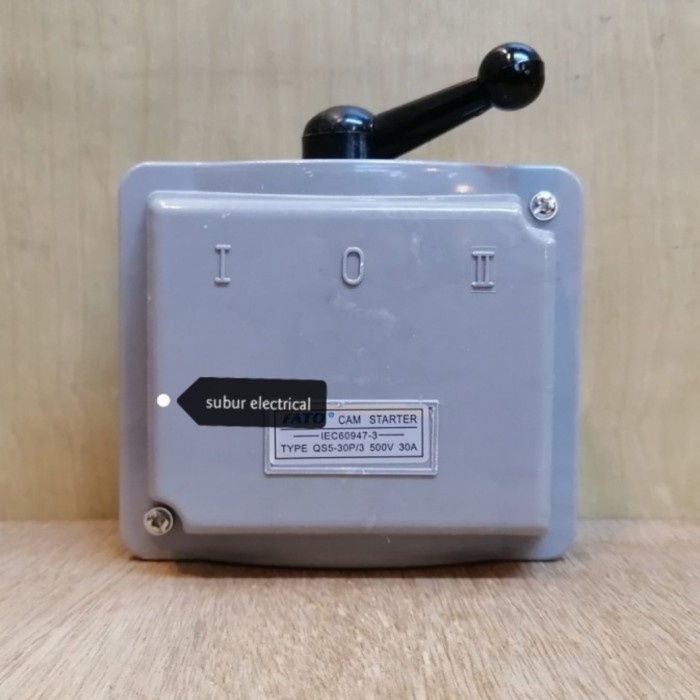 PREMIUM ohm saklar GZ 3 pole 30A ohm saklar genset tuas cam stater
