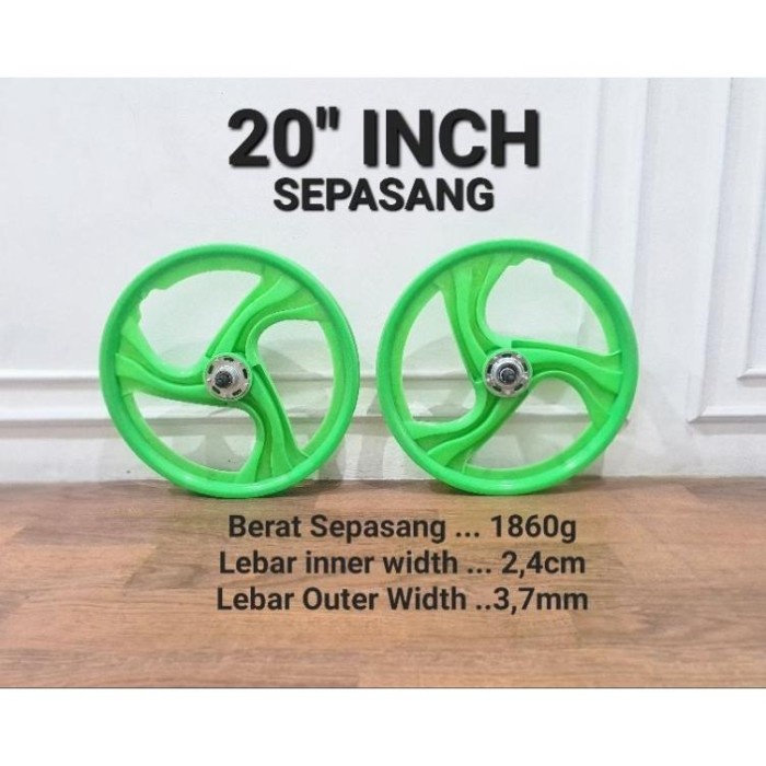 VELG BMX 20 INCH RODA SEPEDA 20 INCH BMX OLD SCHOOL VELG 20INCH BMX MODEL PALANG RACING BINTANG RODA