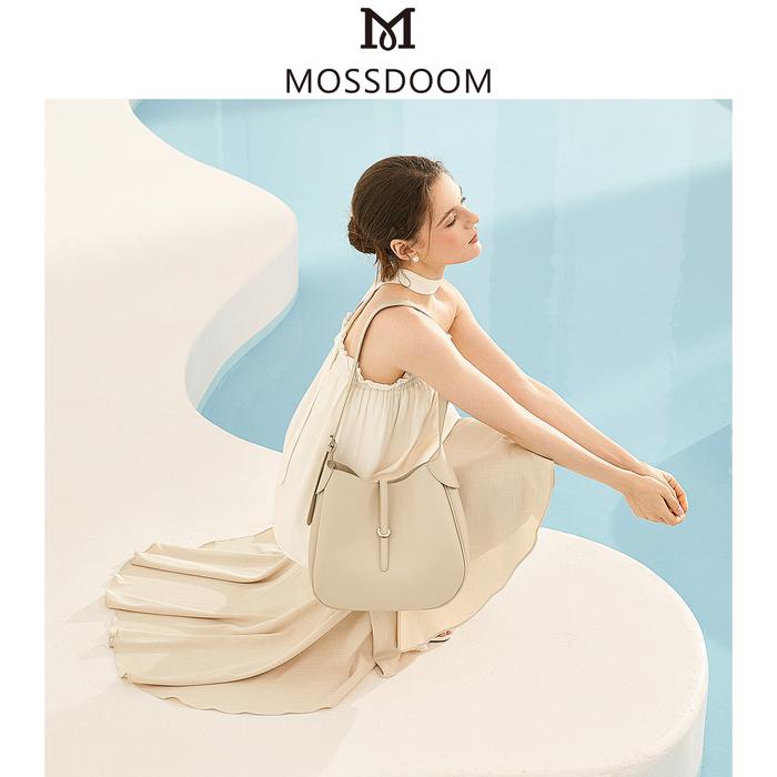 Mossdoom Tas Wanita Bailey Bag Tas Selempang Berlipit