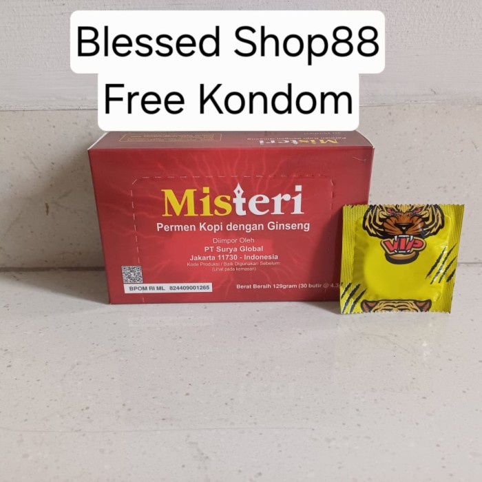 

Permen Misteri Original BPOM 30 pcs