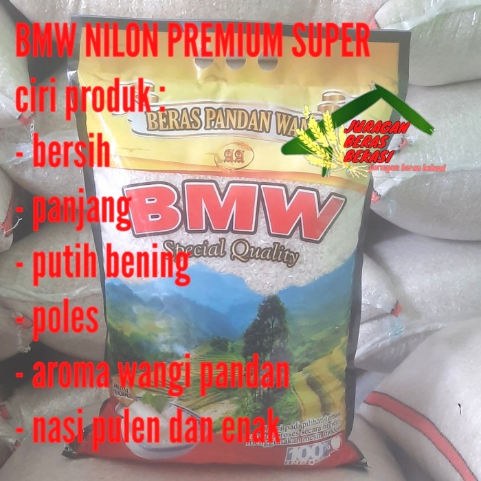 

Lezat- BERAS BMW NILON PREMIUM SUPER 5KG