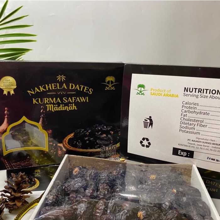 

Lezat- Kurma Safawi Madinah 500 gram Kurma Madinah Kurma Premium