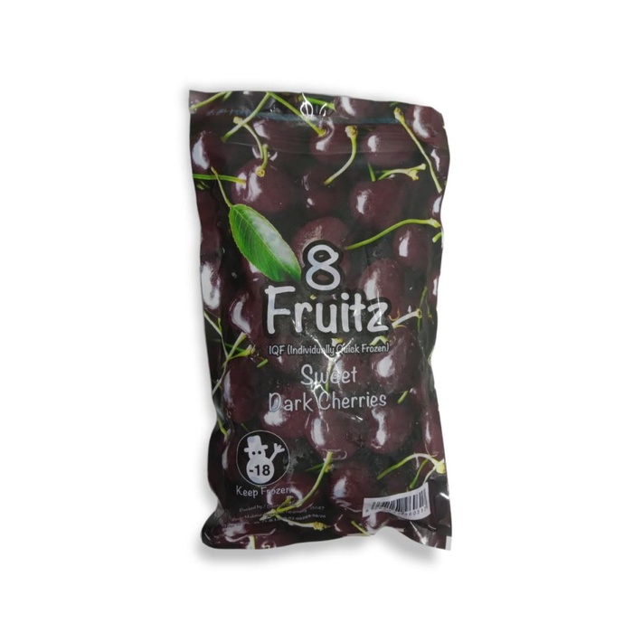 

Lezat- 8 Fruitz IQF Sweet Dark Cerries Frozen 500 Gram