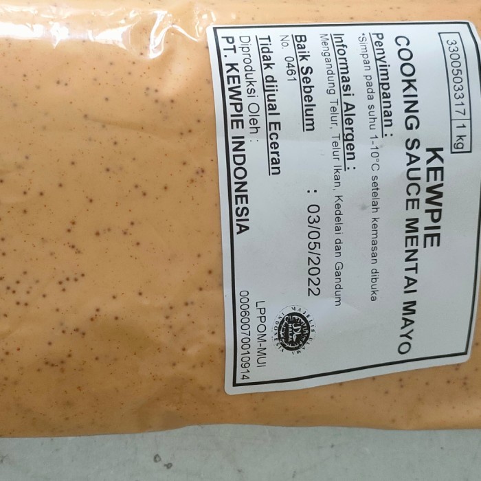 

Lezat- kewpie saus mentai mayo 1kg