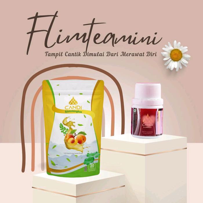 

PAKET 15 hari CANDI Tea CAPS - 20 Teh Herbal + 15 CAPS By CANDI BEAUTY rempah Minuman Botol