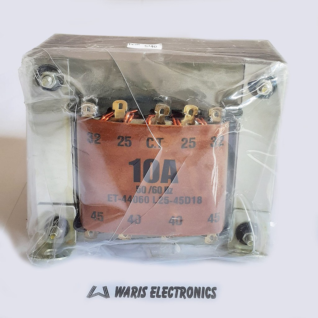 EVF Trafo ERA CT 10A Ampere Murni 45V Travo