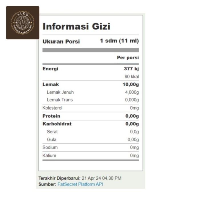 

Lezat- sanco minyak goreng 2liter